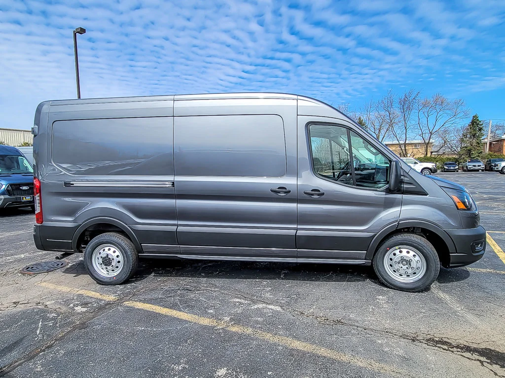 New 2026 Carbonized Gray Metallic Ford Cargo Van image 8