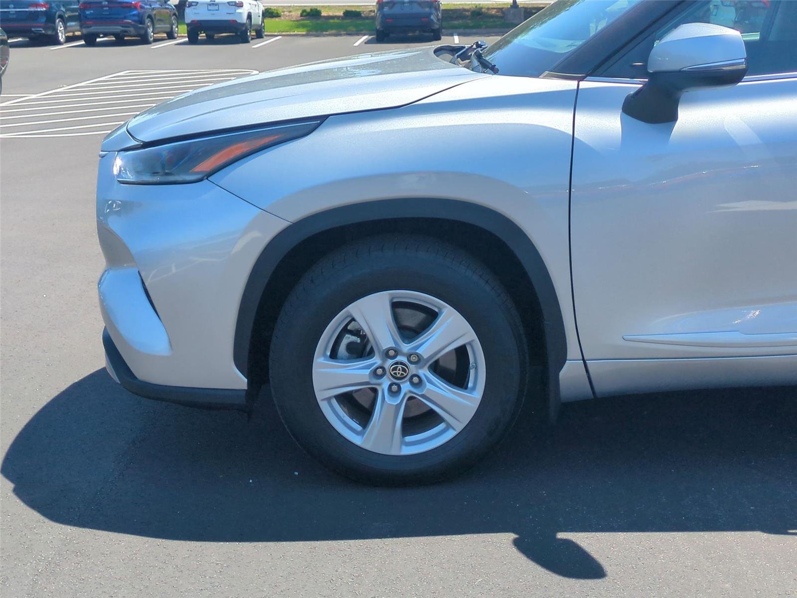 Used 2021 Celestial Silver Metallic Toyota LE image 21