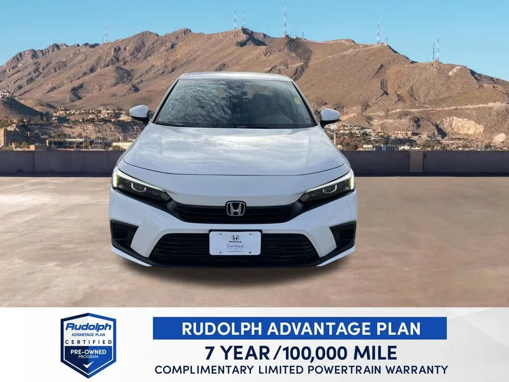 Certified Used 2023 Platinum White Pearl Honda 1.5T 4D EX BD image 9