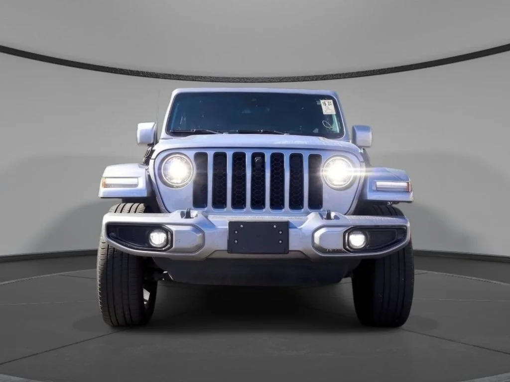 Used 2021 Billet Silver Metallic Jeep Unlimited High Altitude image 2