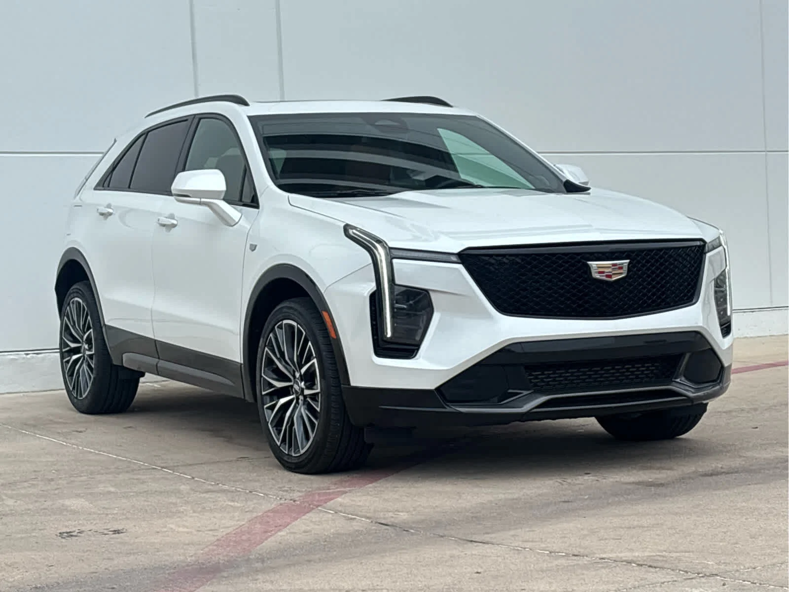 Used 2024 Crystal White Tricoat Cadillac Sport image 3