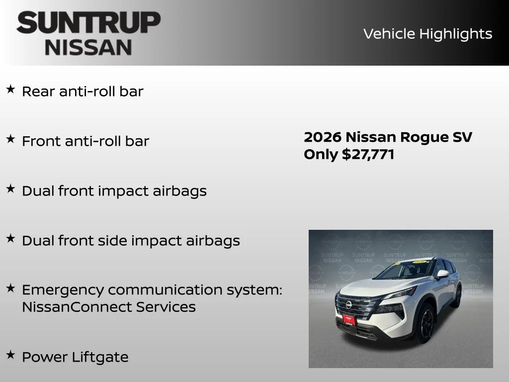 Certified Used 2026 White Nissan SV image 30