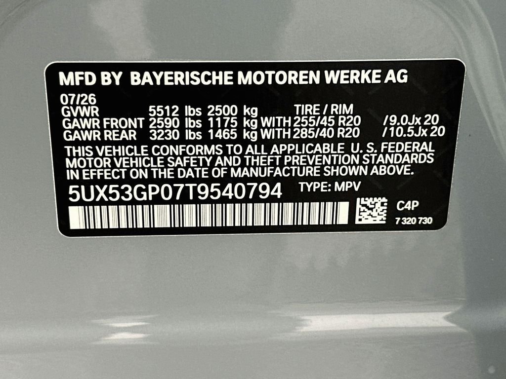New 2026 Brooklyn Grey Metallic BMW 30 xDrive image 24