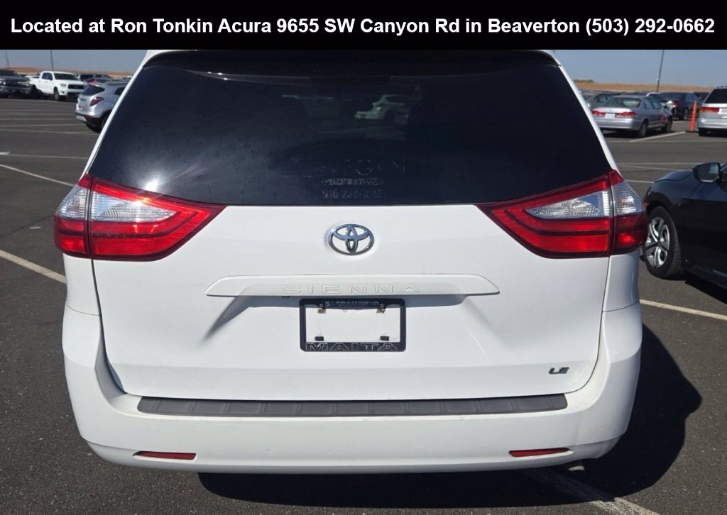 Used 2015 Super White Toyota LE image 5