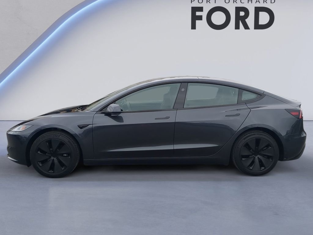 Used 2025 Stealth Gray Tesla Long Range image 2