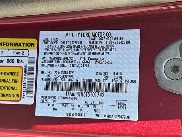 New 2026 Molten Magenta Metallic Tinted Clearcoat Ford EcoBoost image 30