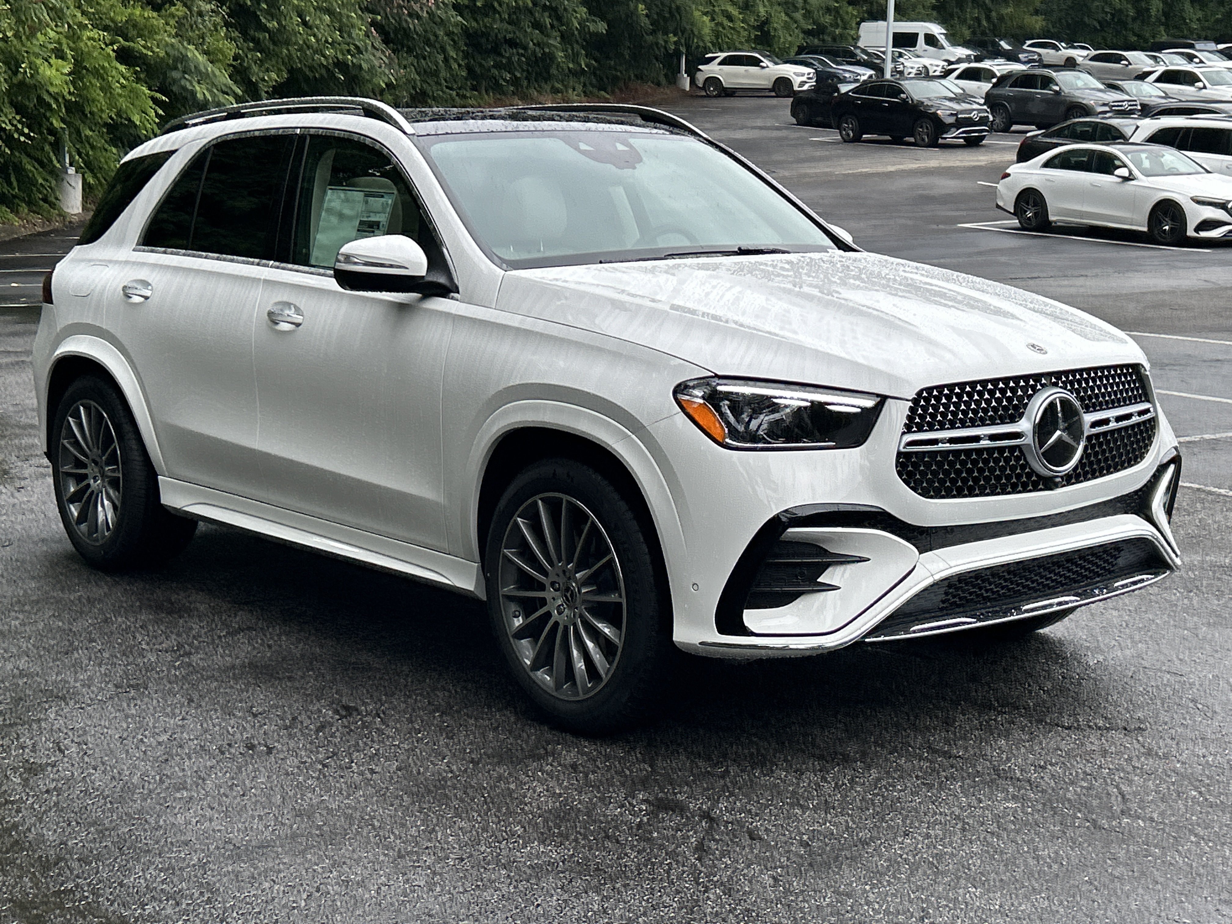 New 2026 Polar White Mercedes-Benz GLE 350 SUV image 4