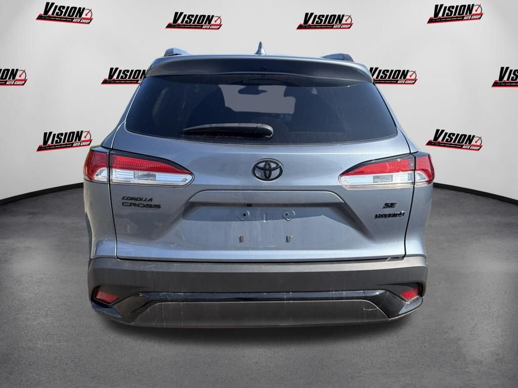 Used 2024 Blue Toyota Hybrid SE image 5