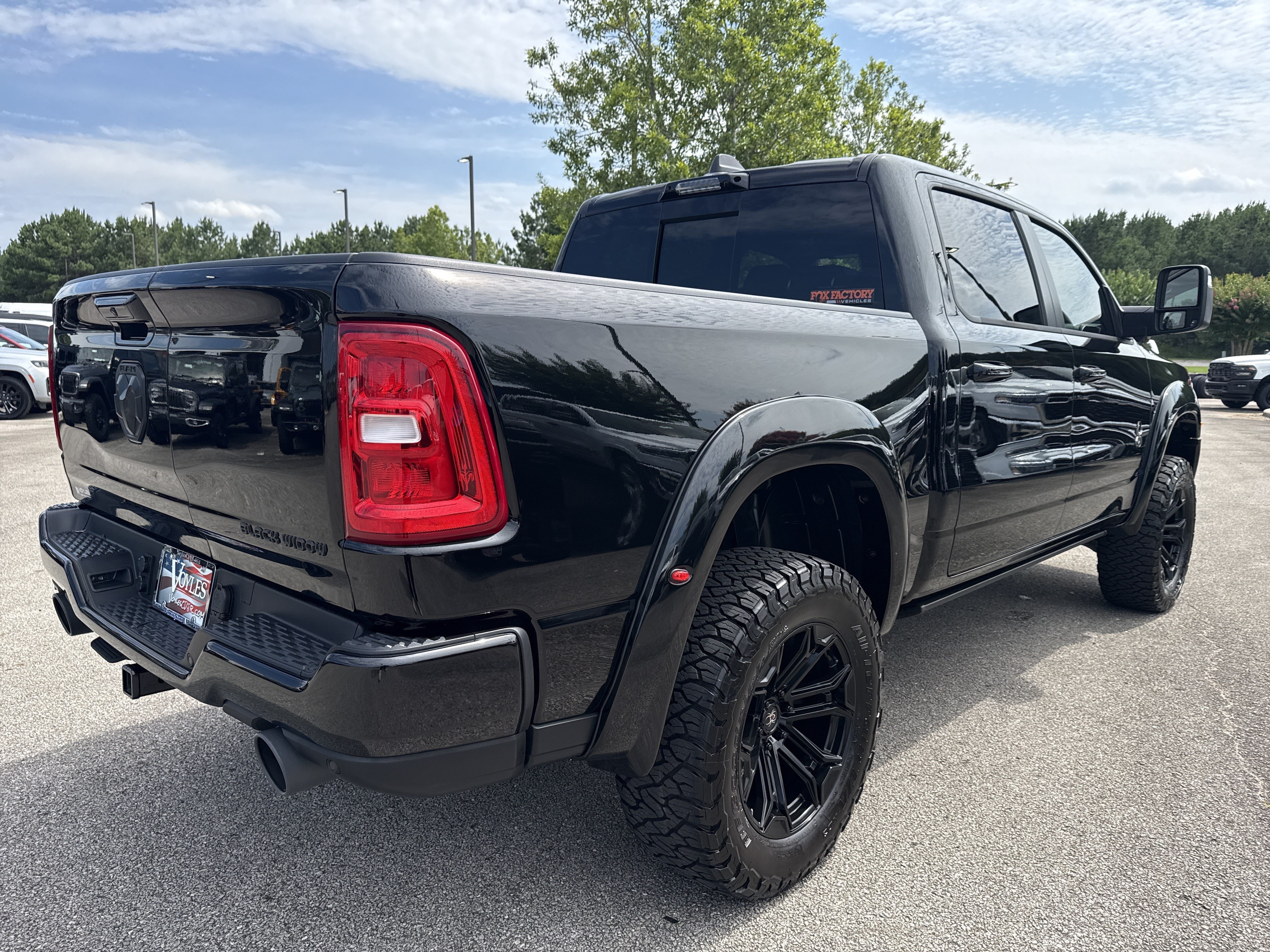 Used 2026 Diamond Black Crystal Pearlcoat Ram Laramie image 7
