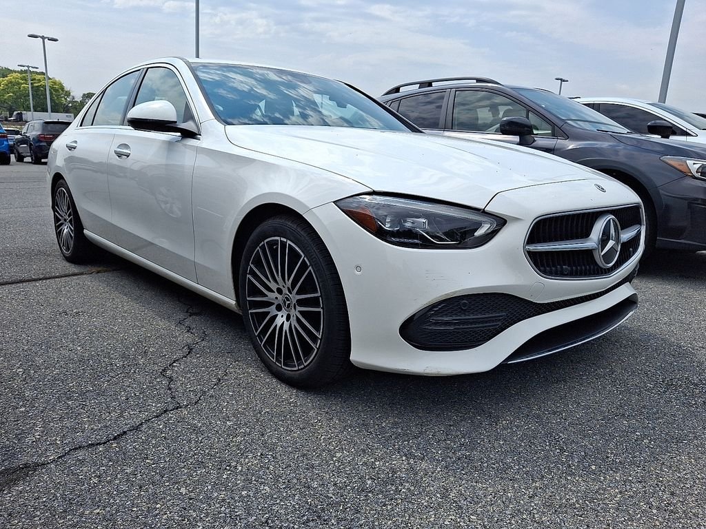 Used 2024 White Mercedes-Benz C 300 image 1