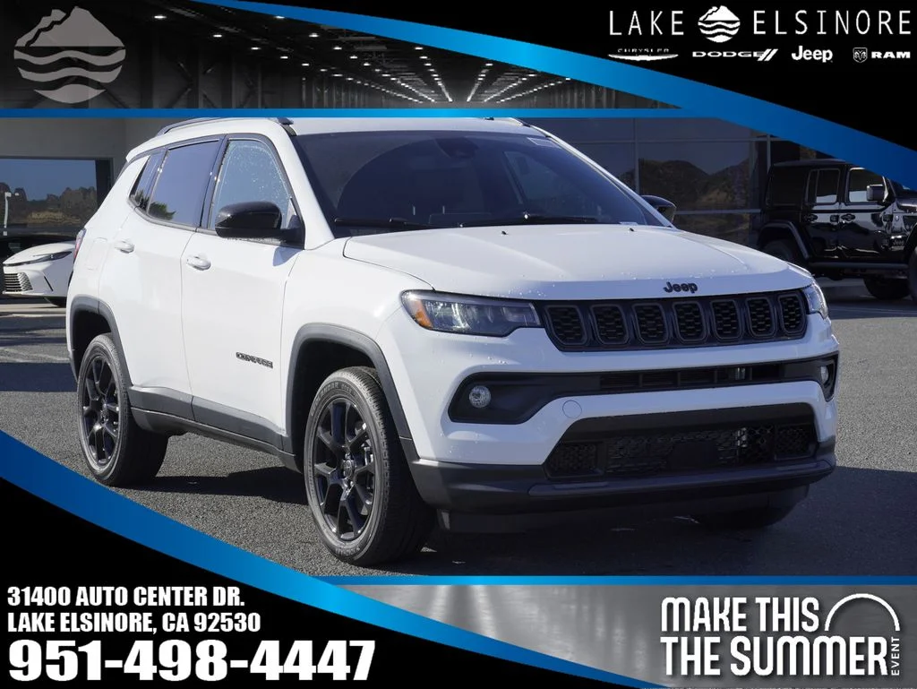 New 2026 Bright White Clearcoat Jeep Latitude image 1