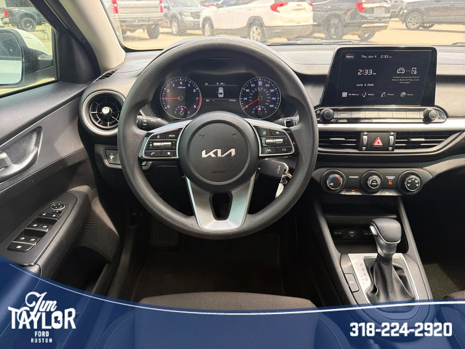 Used 2023 Snow White Pearl Kia LXS image 15