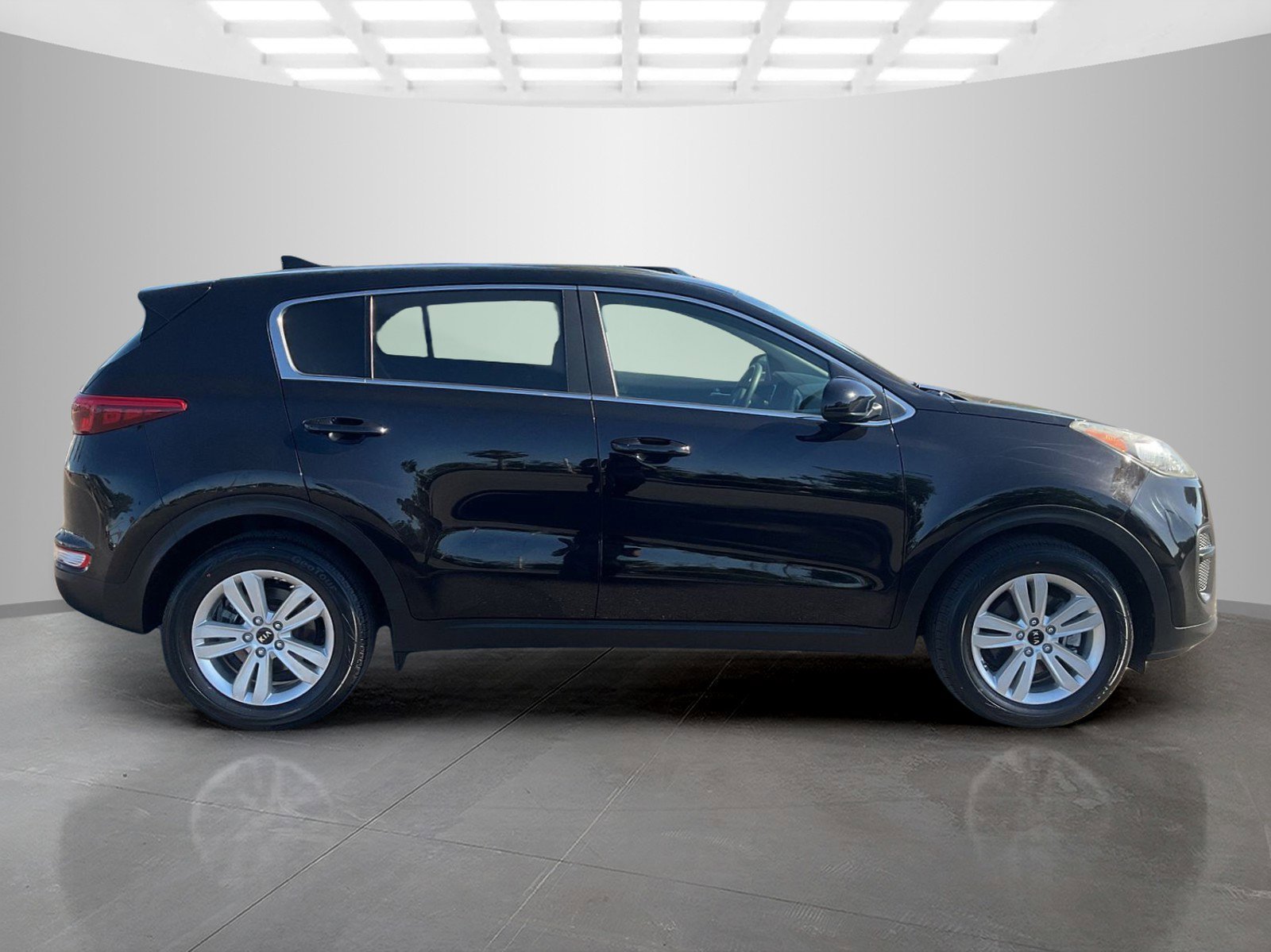 Used 2017 Black Cherry Kia LX image 6