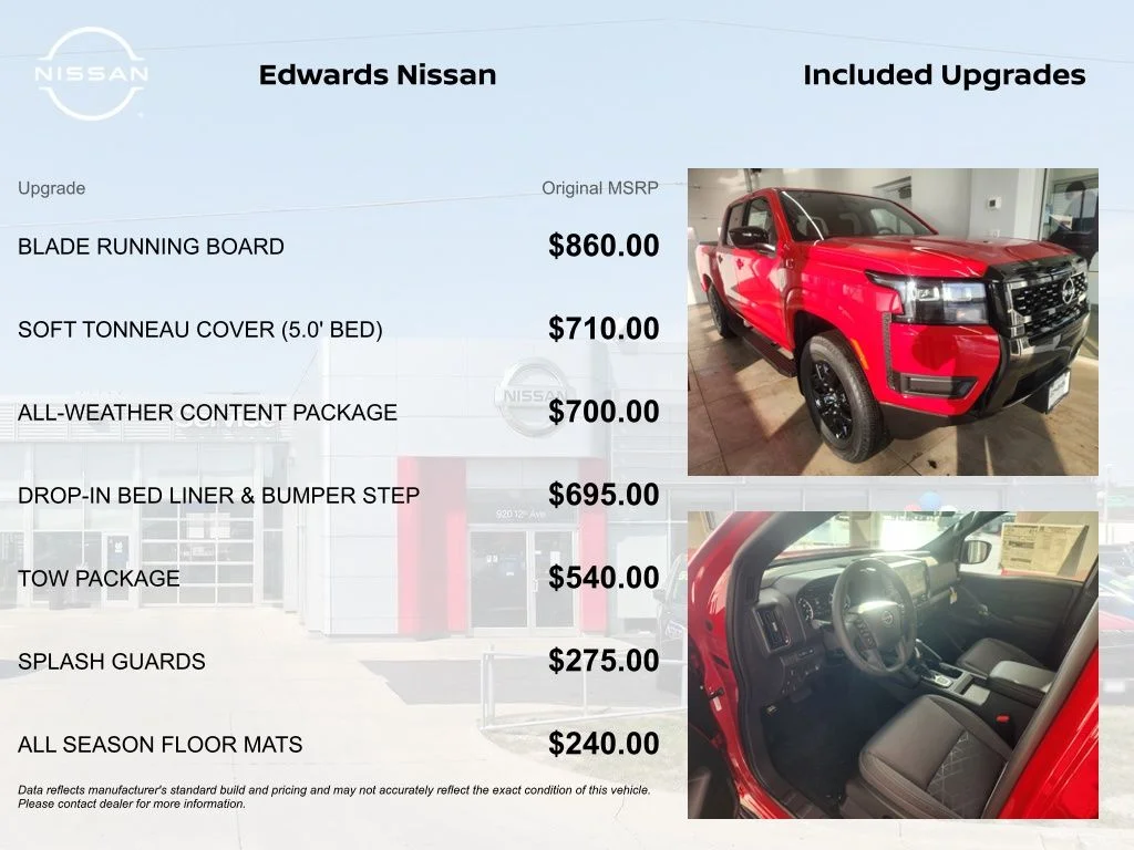 New 2026 Red Nissan SV image 4