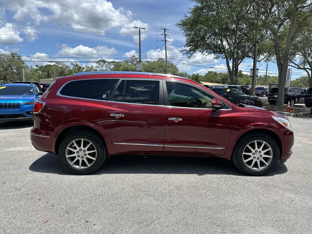 Certified Used 2017 Crimson Red Buick Leather Group image 8