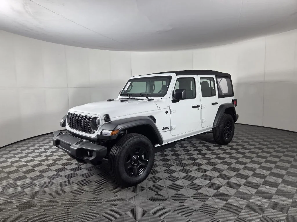 New 2027 Bright White Clearcoat Jeep Sport image 4