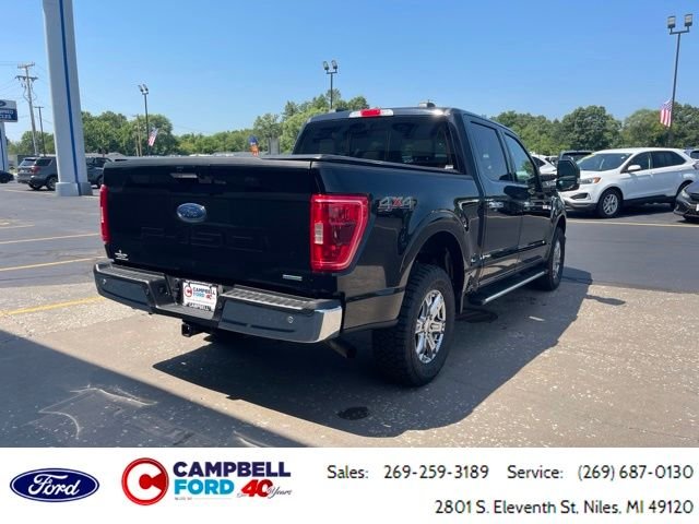 Certified Used 2023 Agate Black Metallic Ford XLT image 3