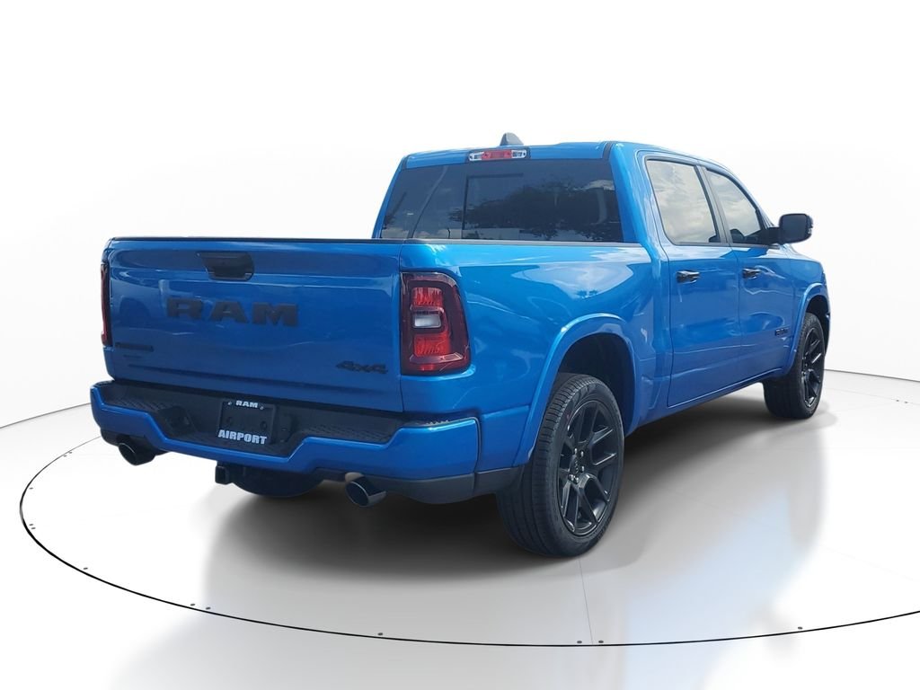 New 2026 Hydro Blue Pearl-Coat Exterior Paint RAM Laramie image 3