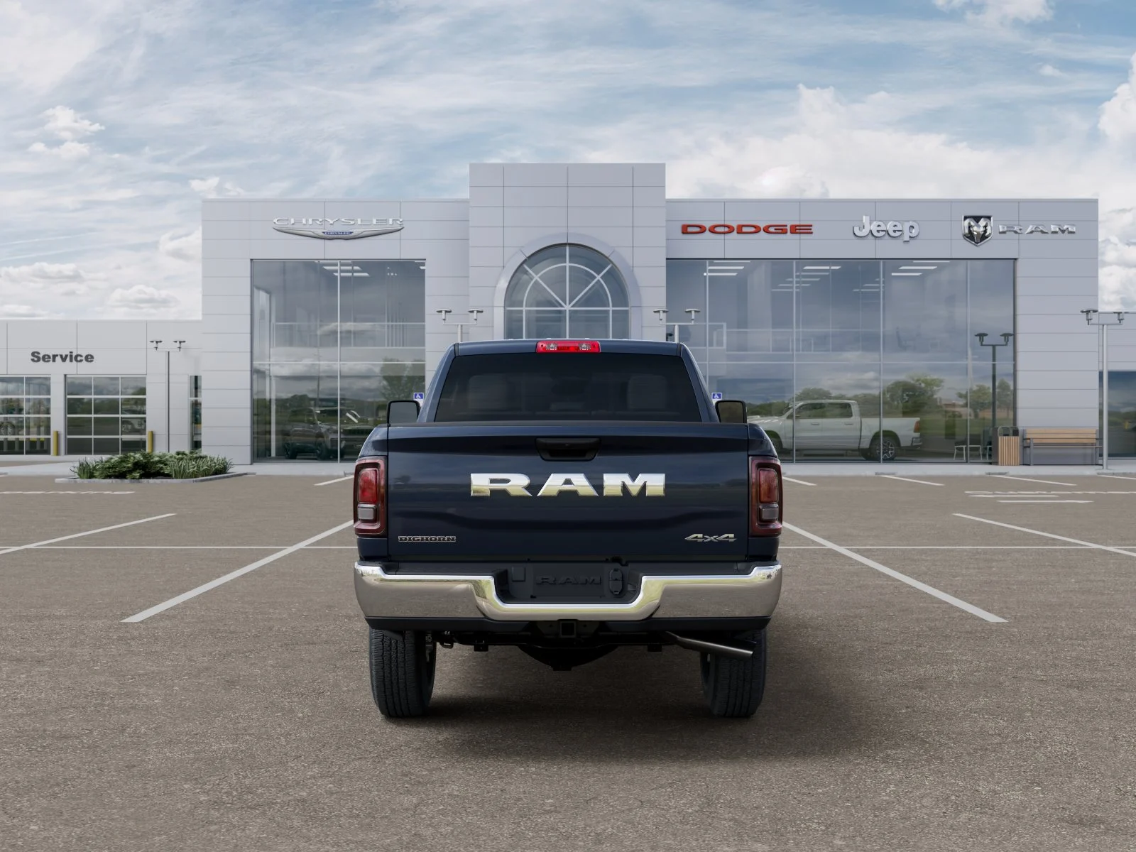 New 2026 Forged Blue Metallic RAM Big Horn image 34