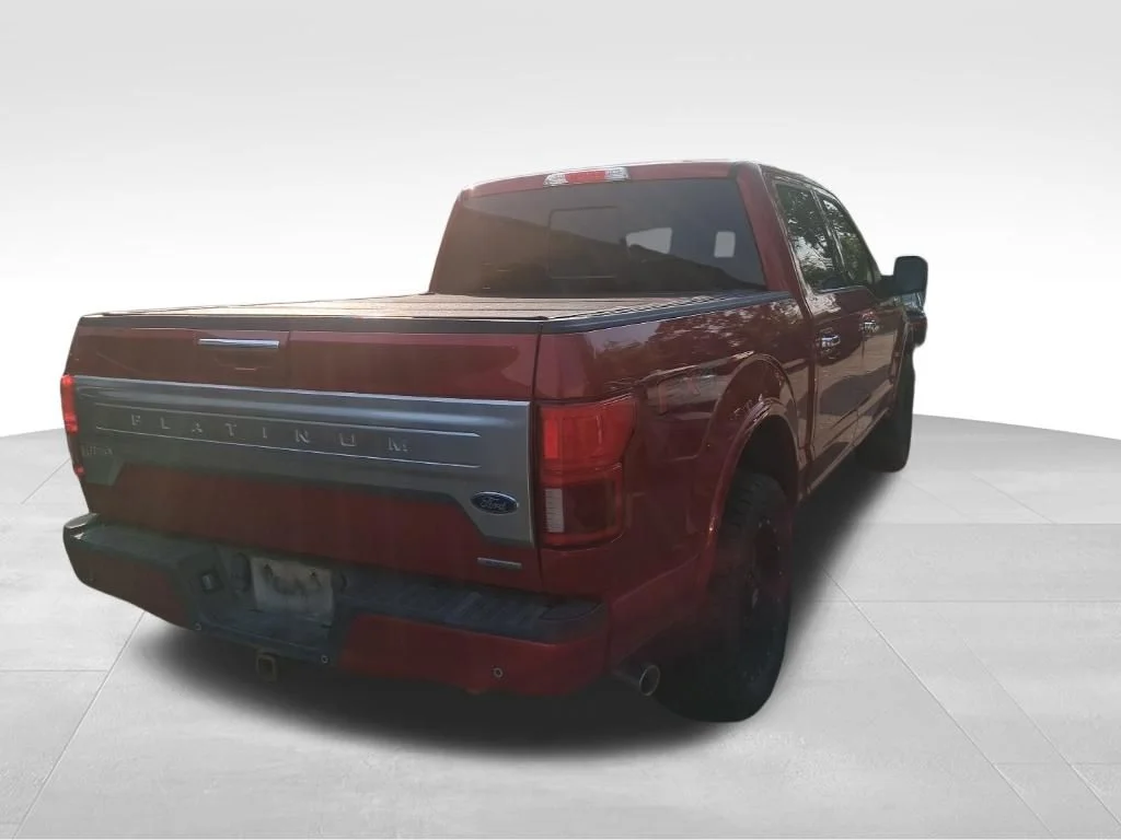 Used 2020 Red Ford Platinum image 4