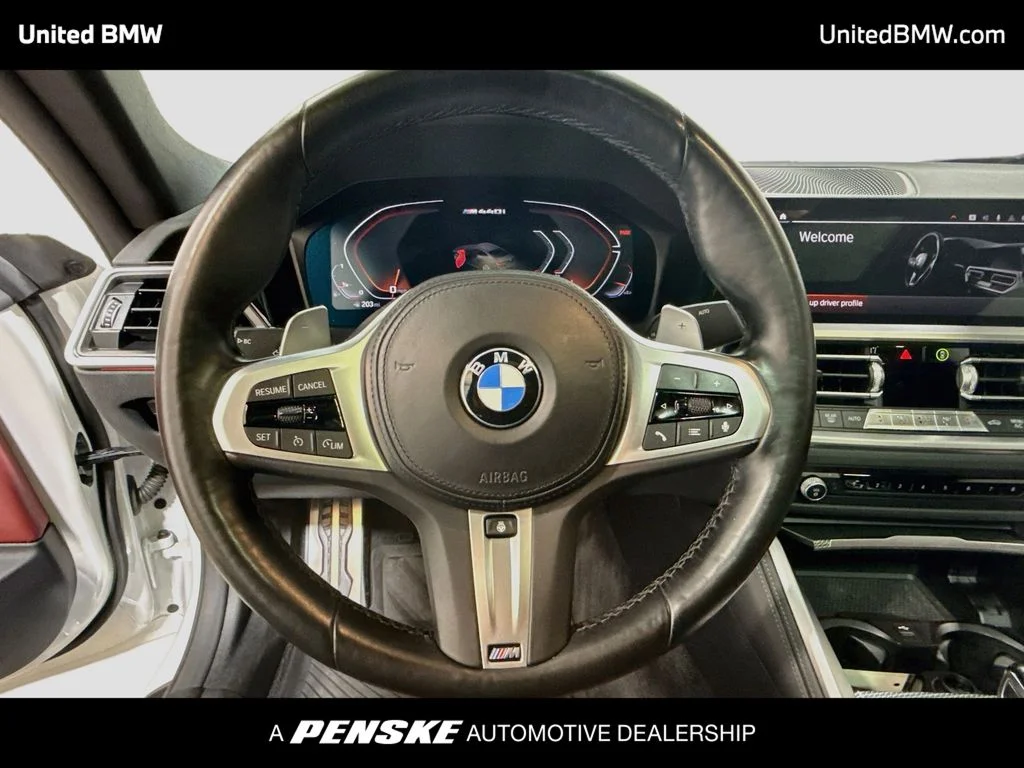 Used 2022 White Metallic BMW M440i image 13