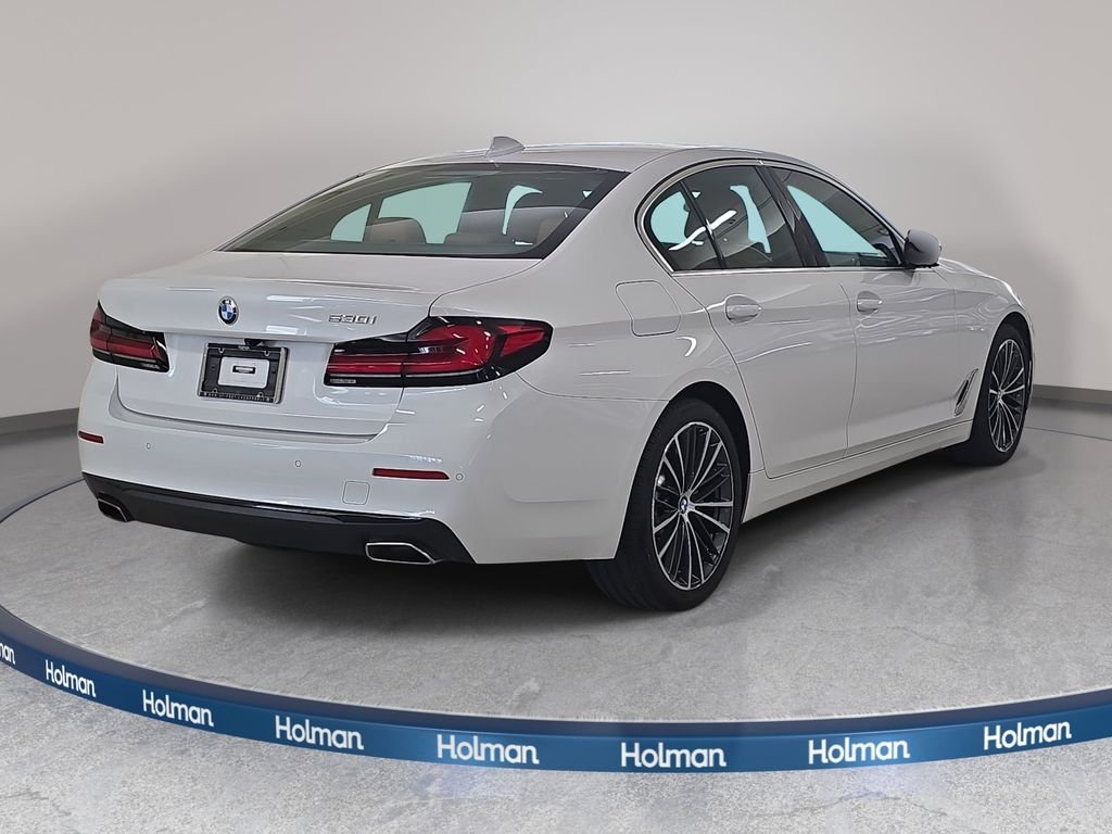 Certified Used 2023 Mineral White Metallic BMW 530i image 7