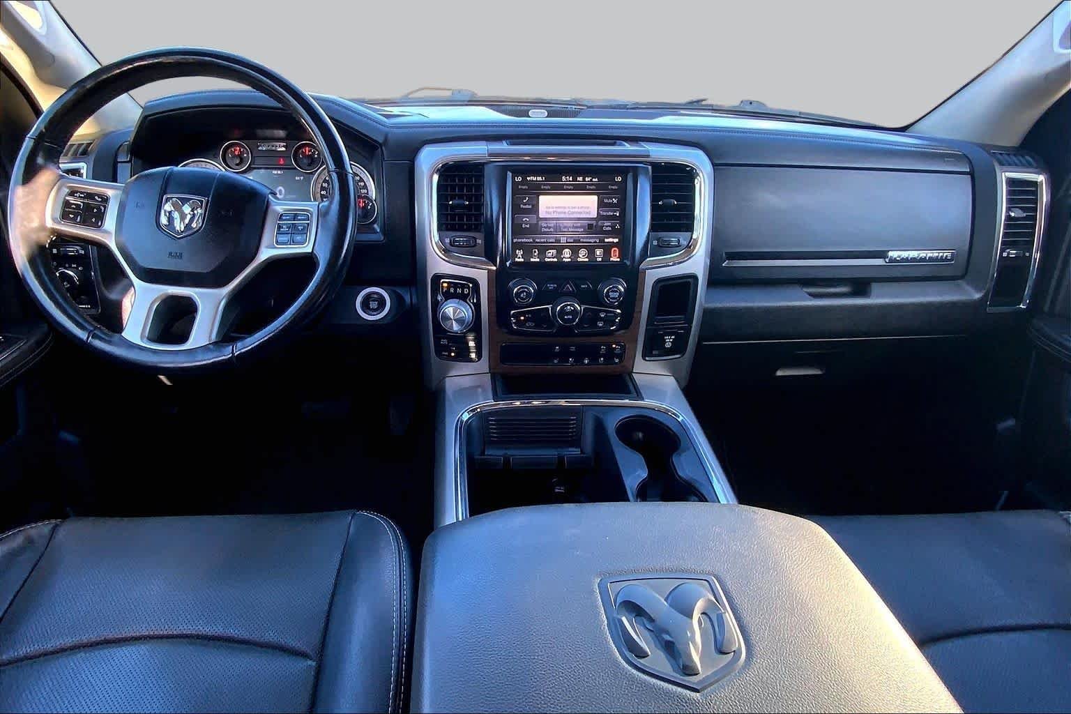 Used 2017 Bright Silver Metallic Clearcoat Ram Laramie image 14