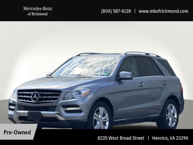 Used 2012 Silver Mercedes-Benz ML 350 image 1