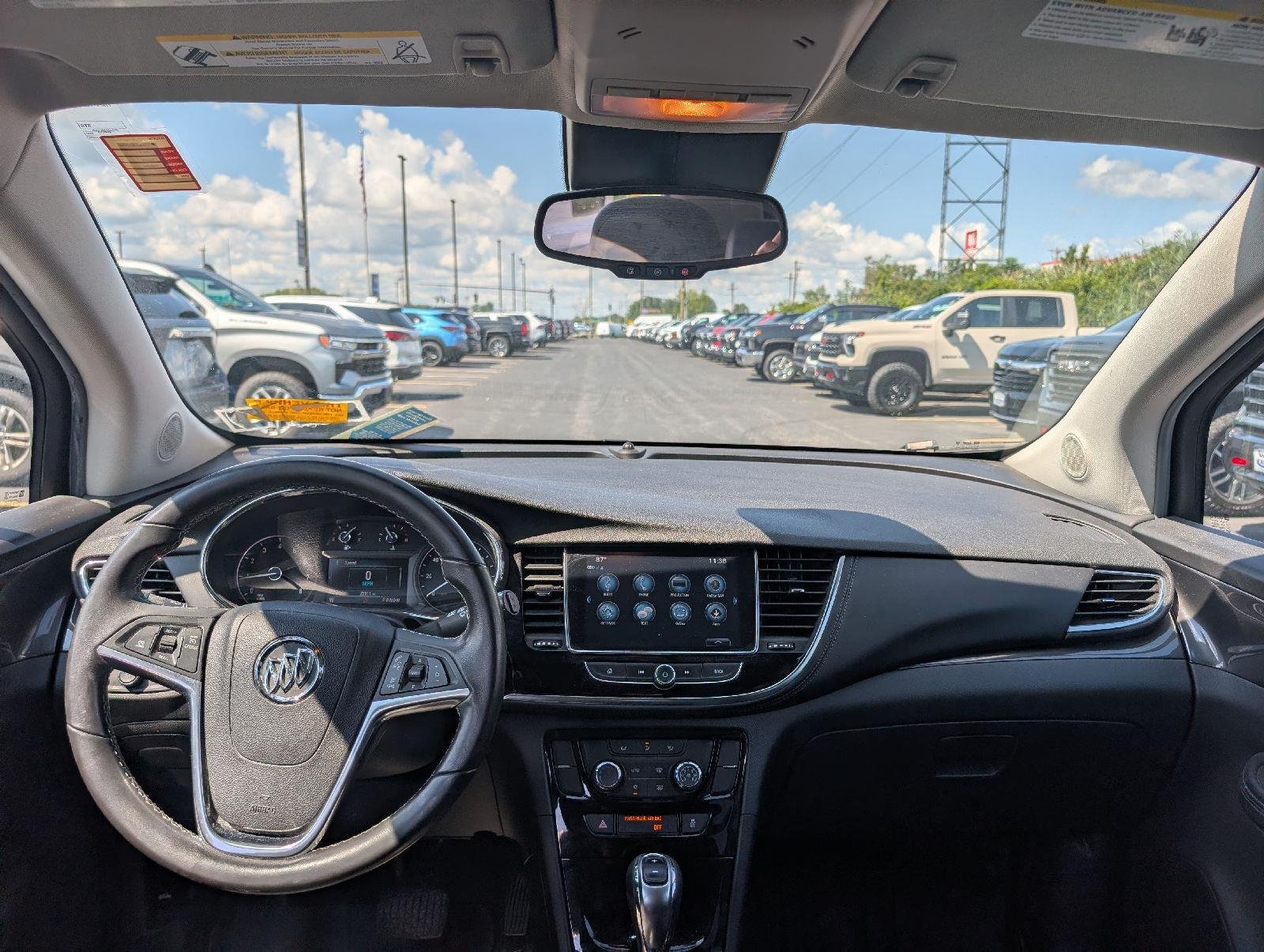 Used 2018 Black Cherry Metallic Buick Preferred image 10