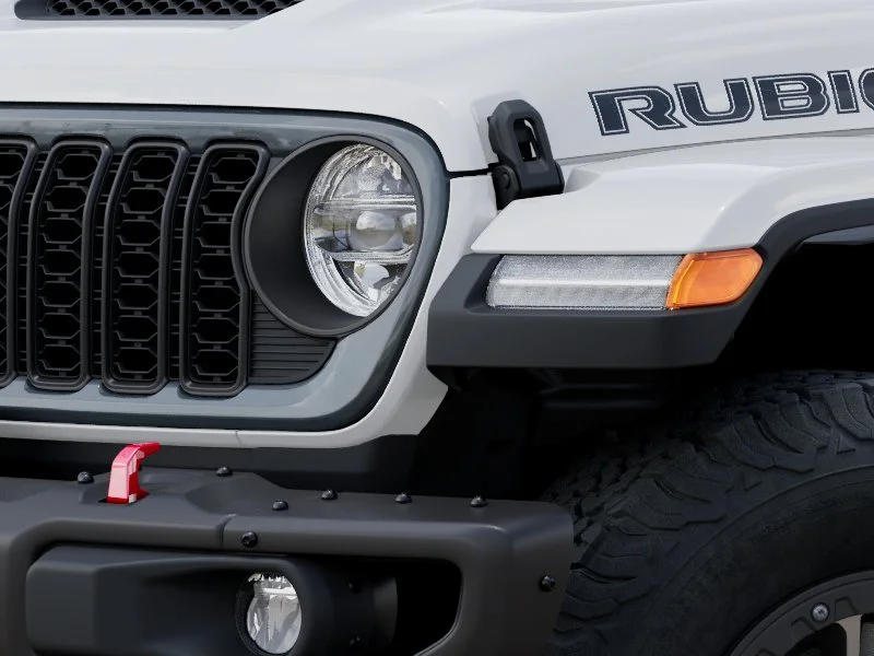 New 2026 Bright White Clear-Coat Exterior Paint Jeep Rubicon image 6