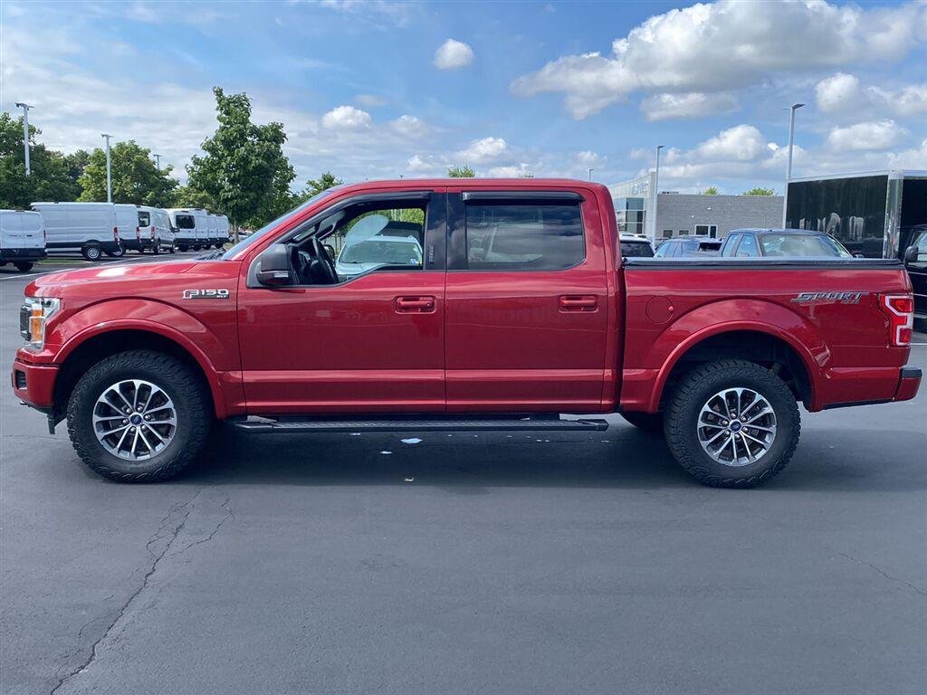 Used 2020 Rapid Red Metallic Tinted Clearcoat Ford XLT image 7