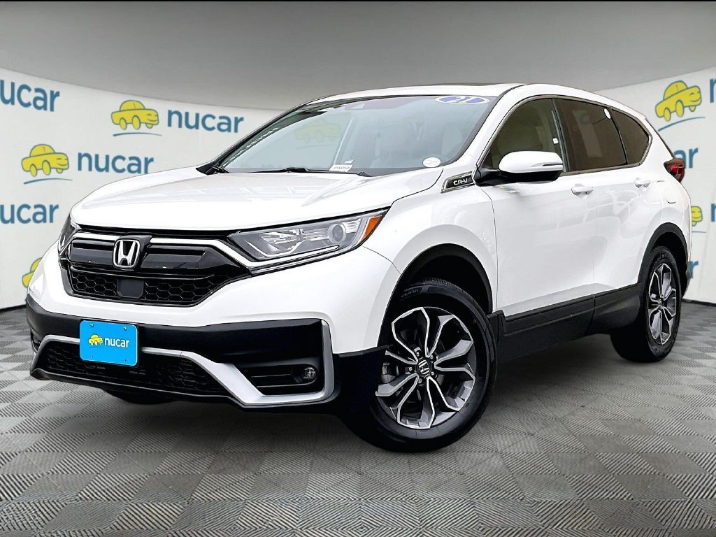 Used 2021 White Honda EX-L image 3