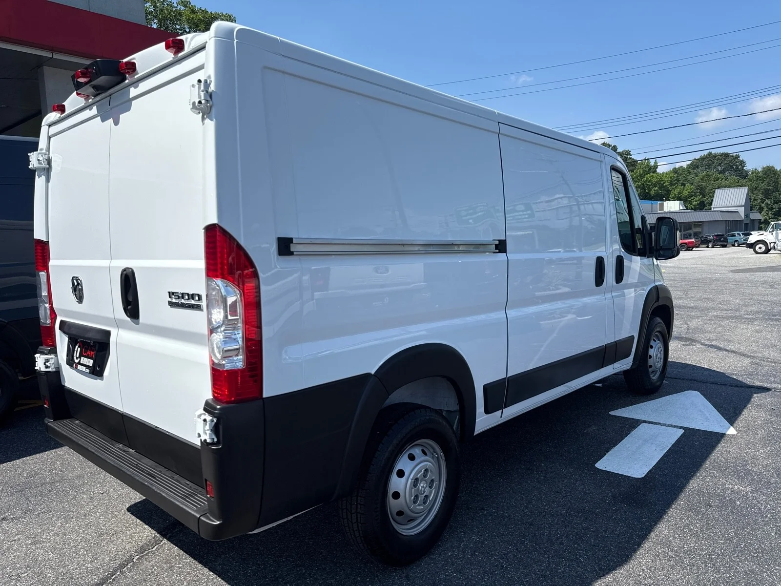 Used 2023 Bright White Clearcoat Ram Low Roof WB image 8