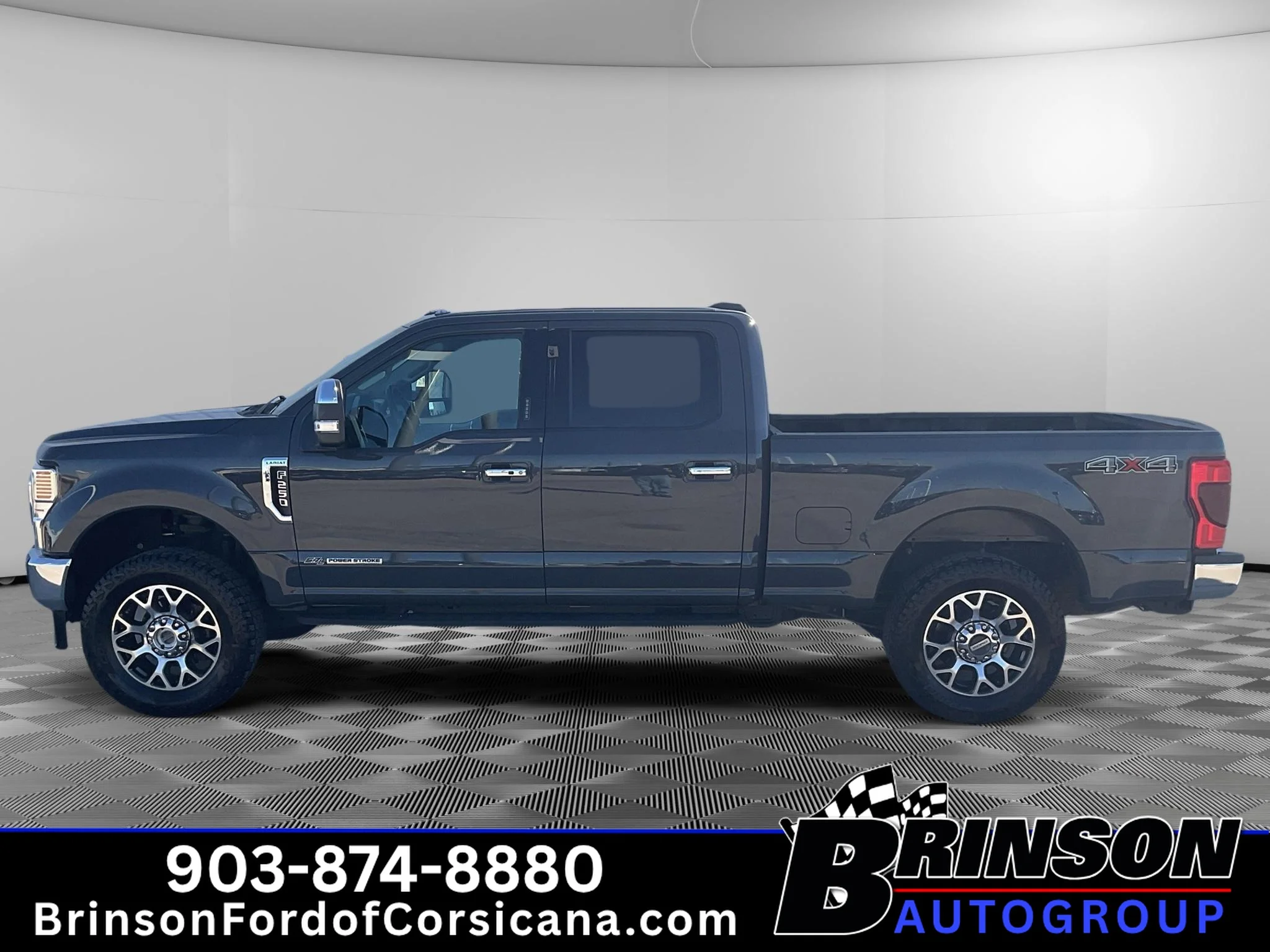 Used 2021 Lithium Gray Metallic Ford LARIAT image 4
