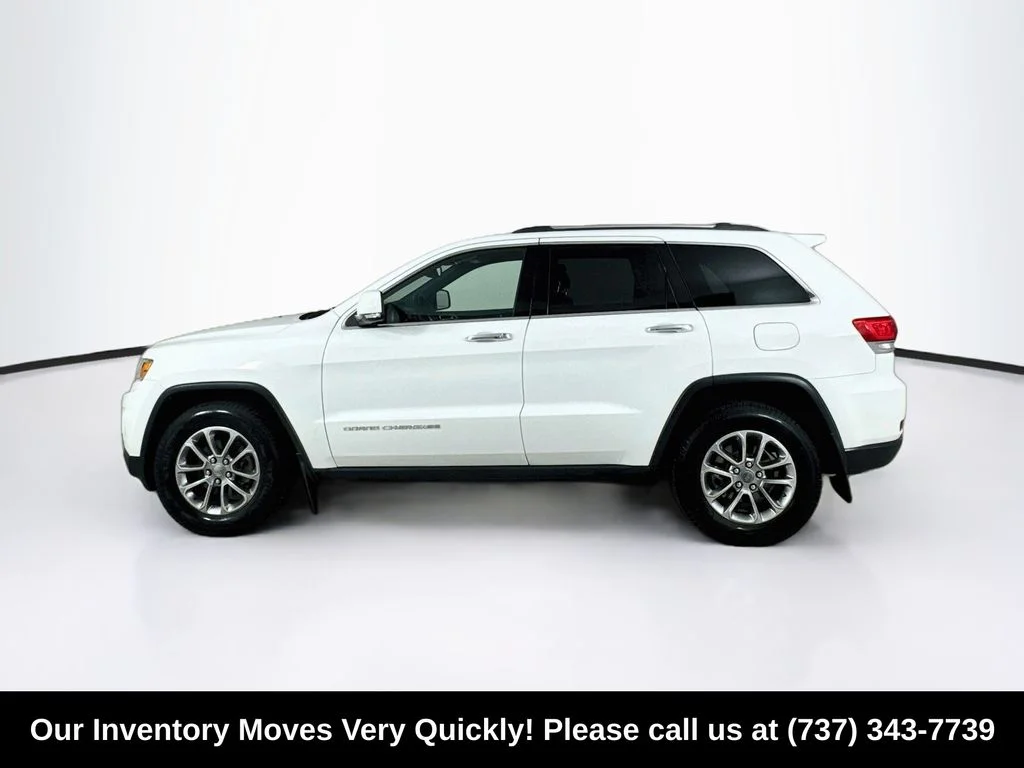 Used 2014 Bright White Clearcoat Jeep Limited image 4