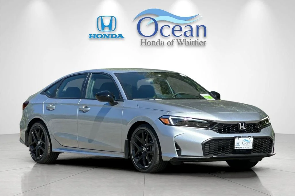 New 2026 Solar Silver Metallic Honda Sport image 2