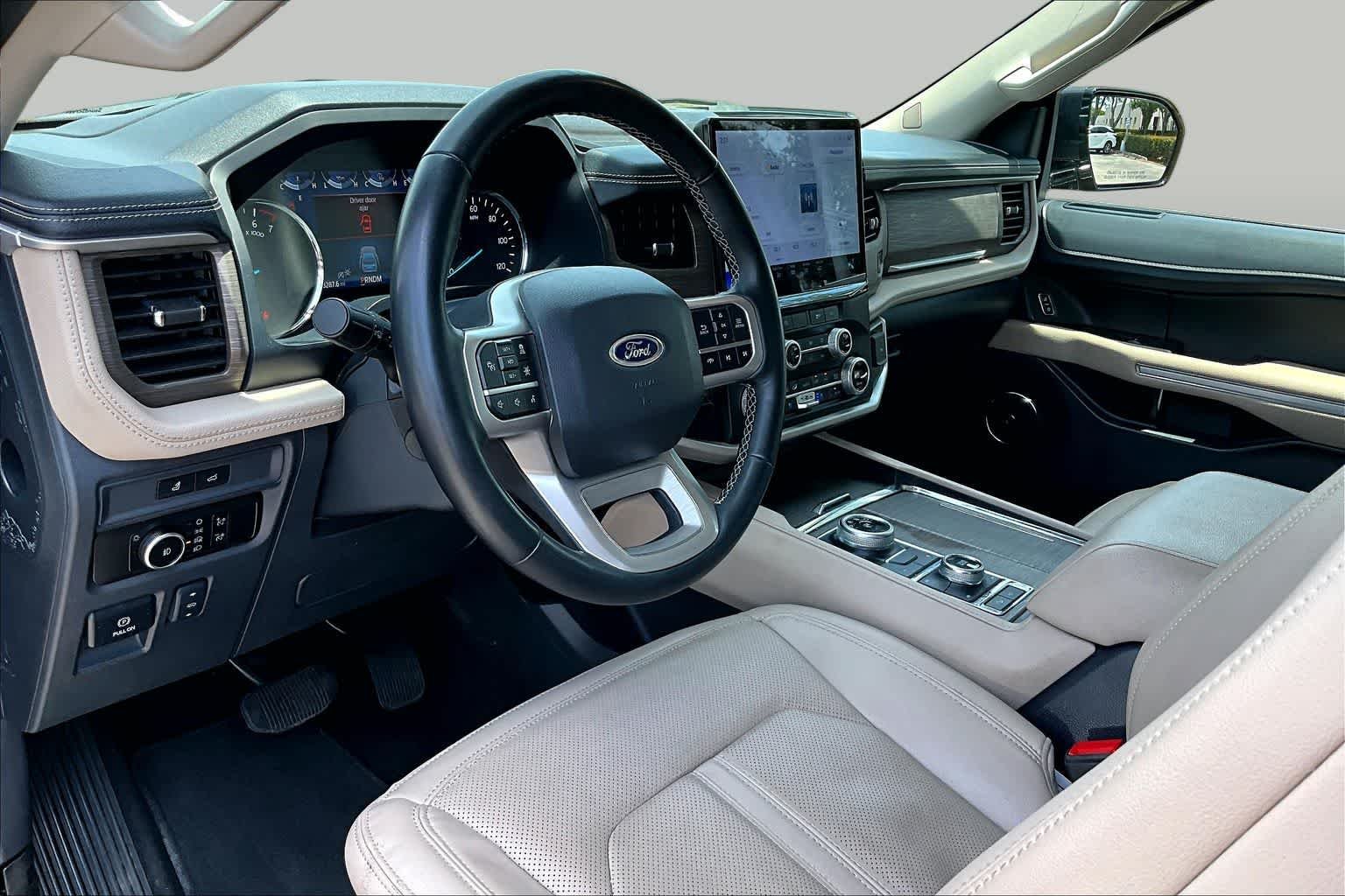 Used 2024 Dark Matter Gray Metallic Ford Limited image 28