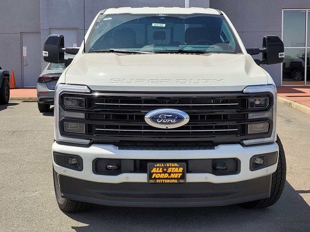 New 2026 Star White Metallic Tri-Coat Ford F-250® Platinum® image 2