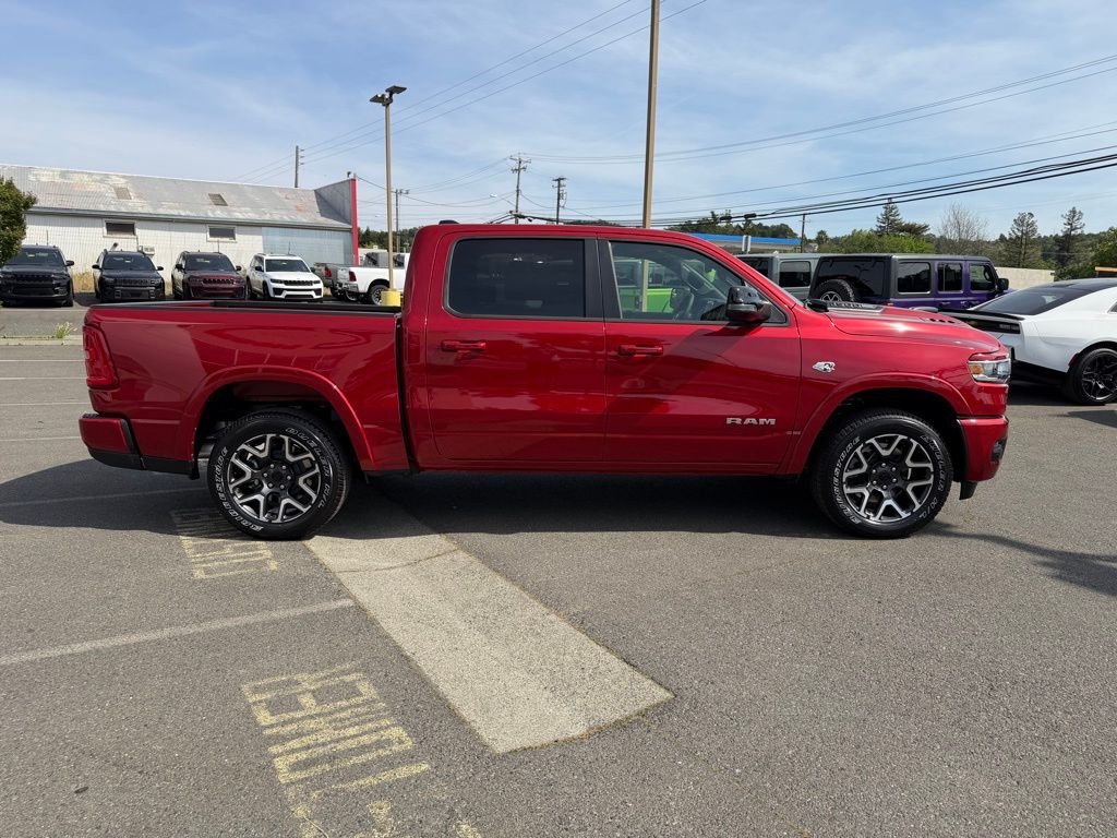New 2026 Molten Red Pearl-Coat Exterior Paint RAM Laramie image 6