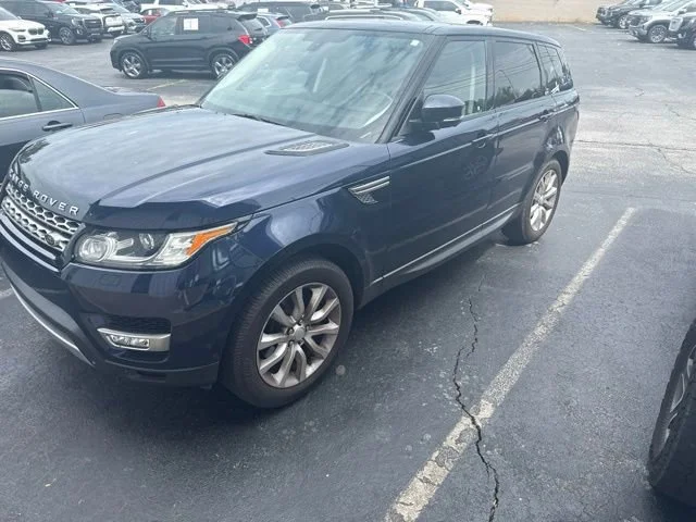 Used 2015 Blue Land Rover 3.0L V6 Supercharged HSE image 2
