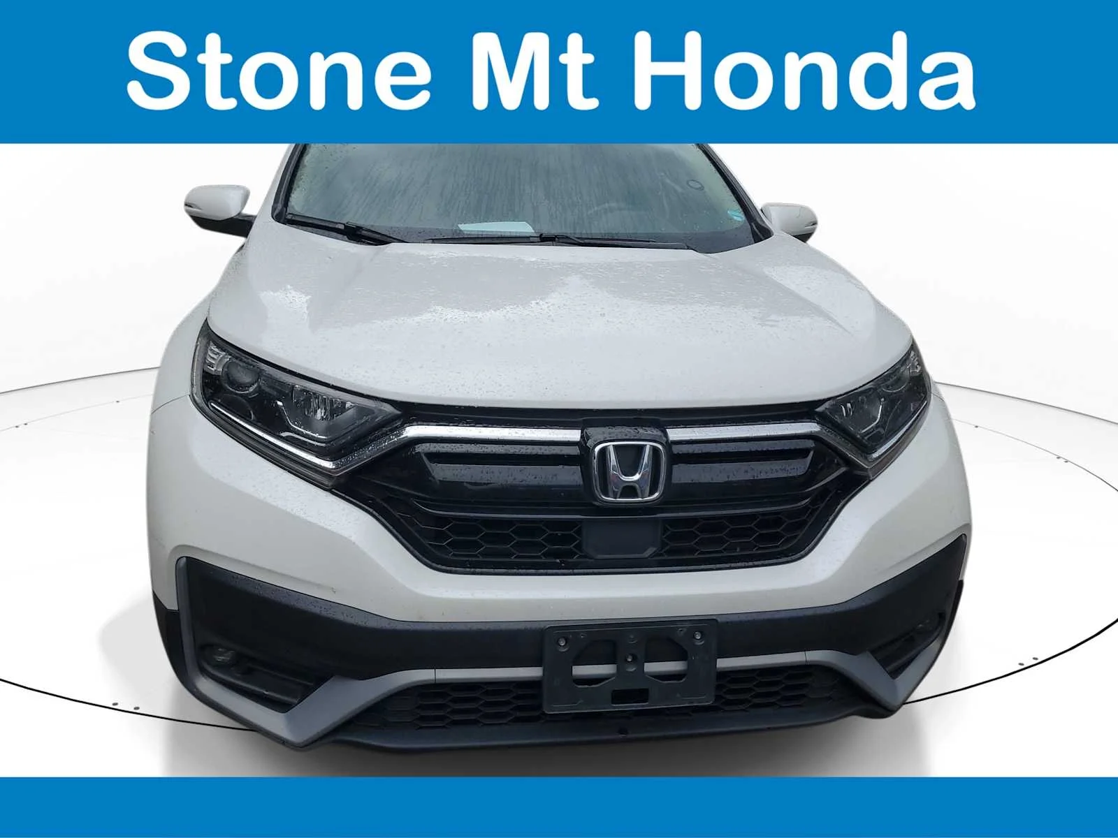 Used 2021 Platinum White Pearl Honda EX-L image 2