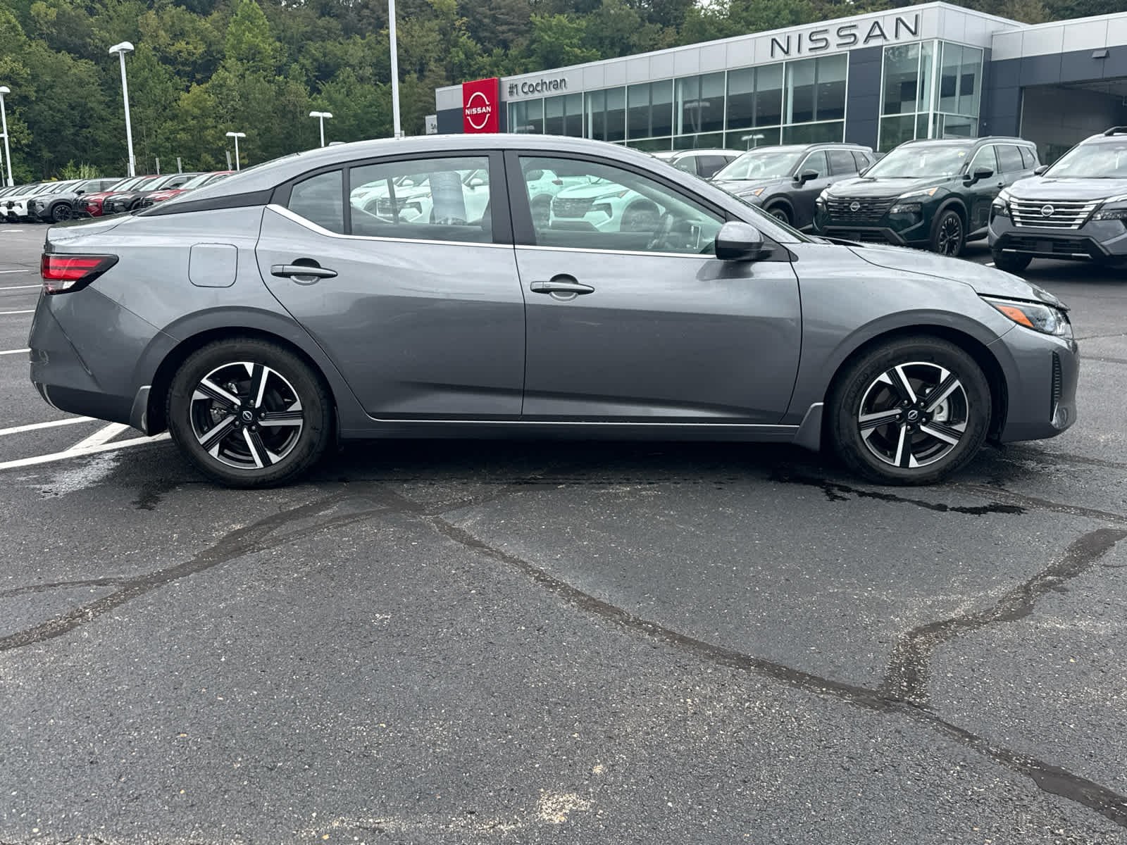 Certified Used 2024 Gun Metallic Nissan SV image 6