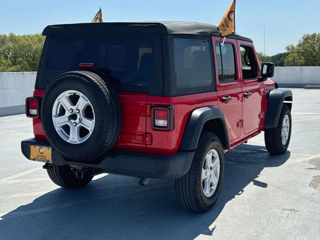 Used 2022 Red Jeep Unlimited Sport S image 7