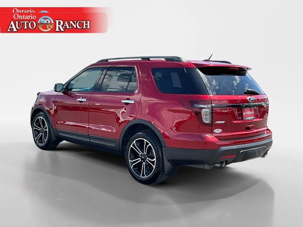 Used 2014 Ruby Red Metallic Tinted Clearcoat Ford Sport image 3