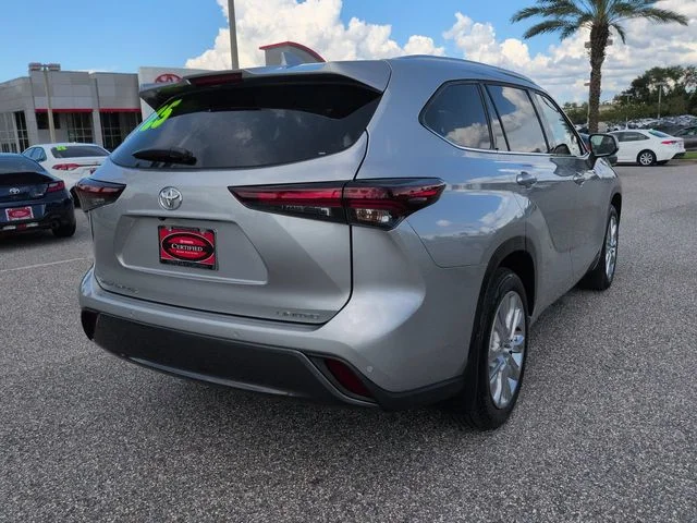 Certified Used 2025 Silver Toyota Limited image 4