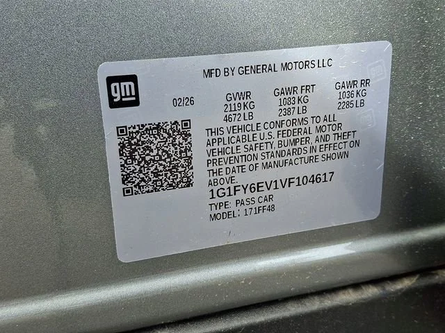 New 2027 Sterling Grey Metallic Chevrolet LT image 10