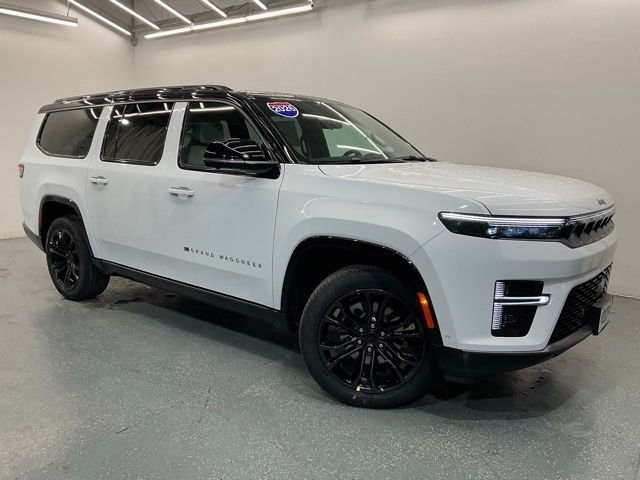New 2026 Bright White Clear-Coat Exterior Paint Jeep Summit Obsidian image 2