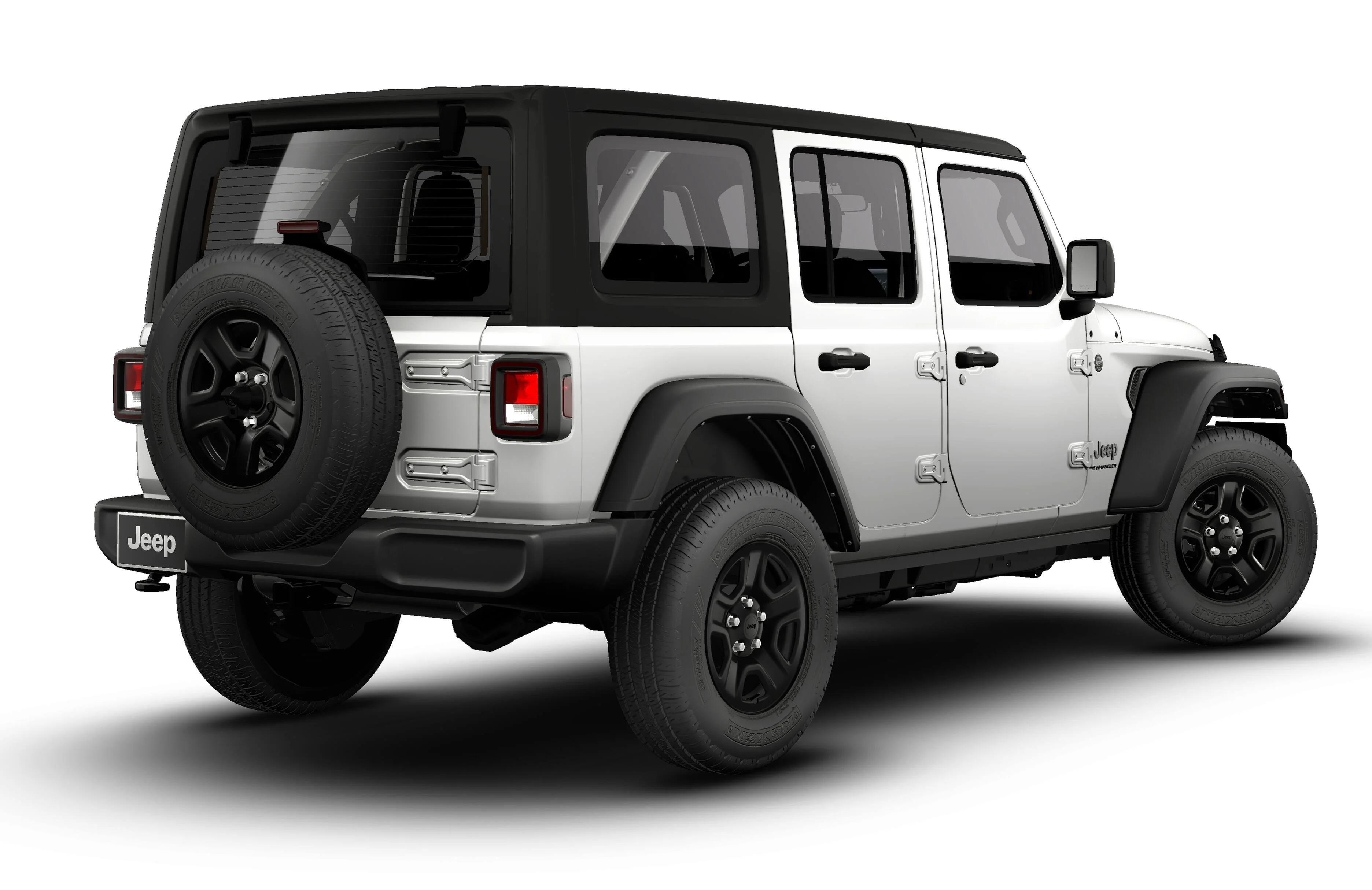 New 2026 Bright White Clear-Coat Exterior Paint Jeep Sport image 14