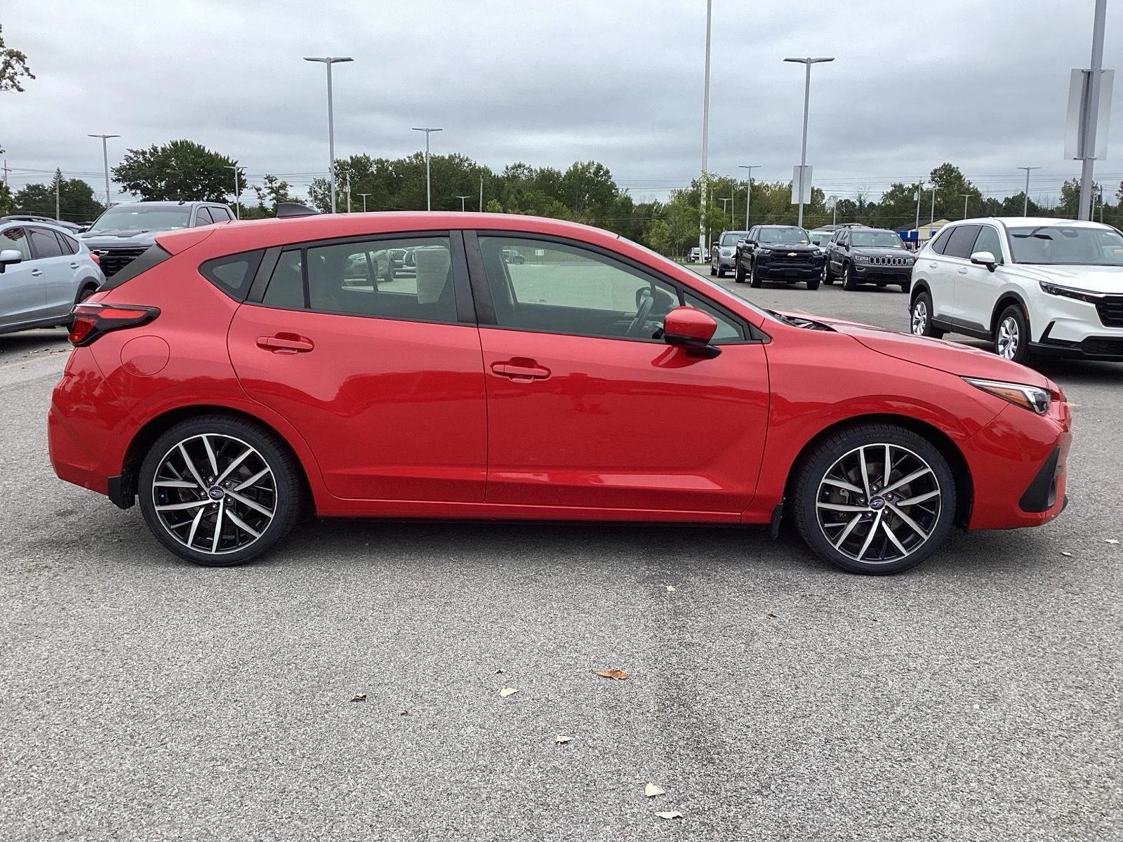 Used 2024 Pure Red Subaru Sport image 9