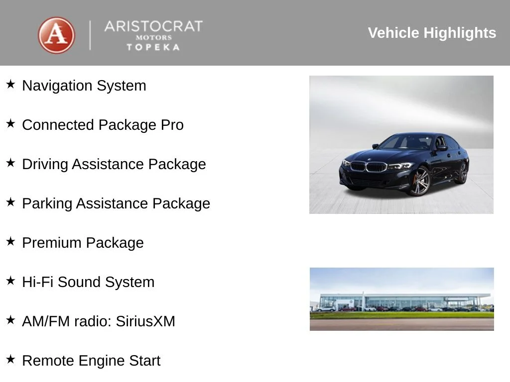 Used 2023 BMW 3 Series 330i with VIN 3MW89FF06P8D66108 for sale in Kansas City